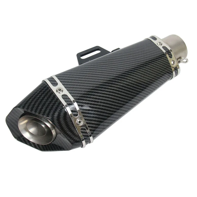 Мото 51 мм мотоцикл Yoshimura Наклейка на выхлопную трубу глушитель с DBkiller для MT07 R15 Z900