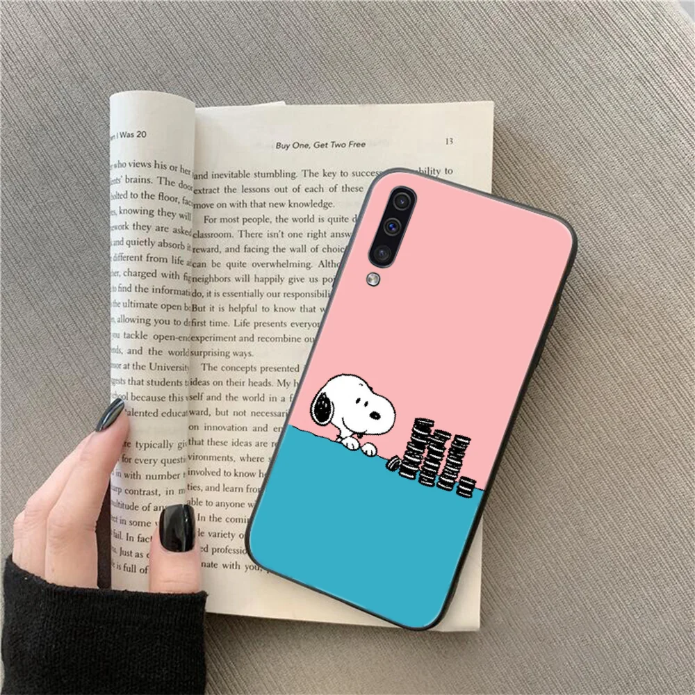 Арахис чарли браун Бигль типа сделай сам со стразами чехол для телефона samsung A50 60 70