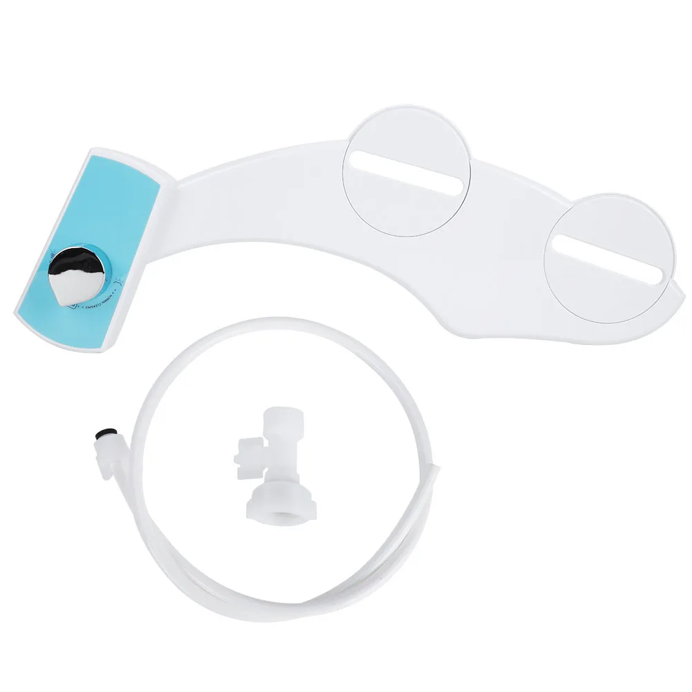 Насадка На сиденье унитаза для биде без электросети механический спрей с горячей