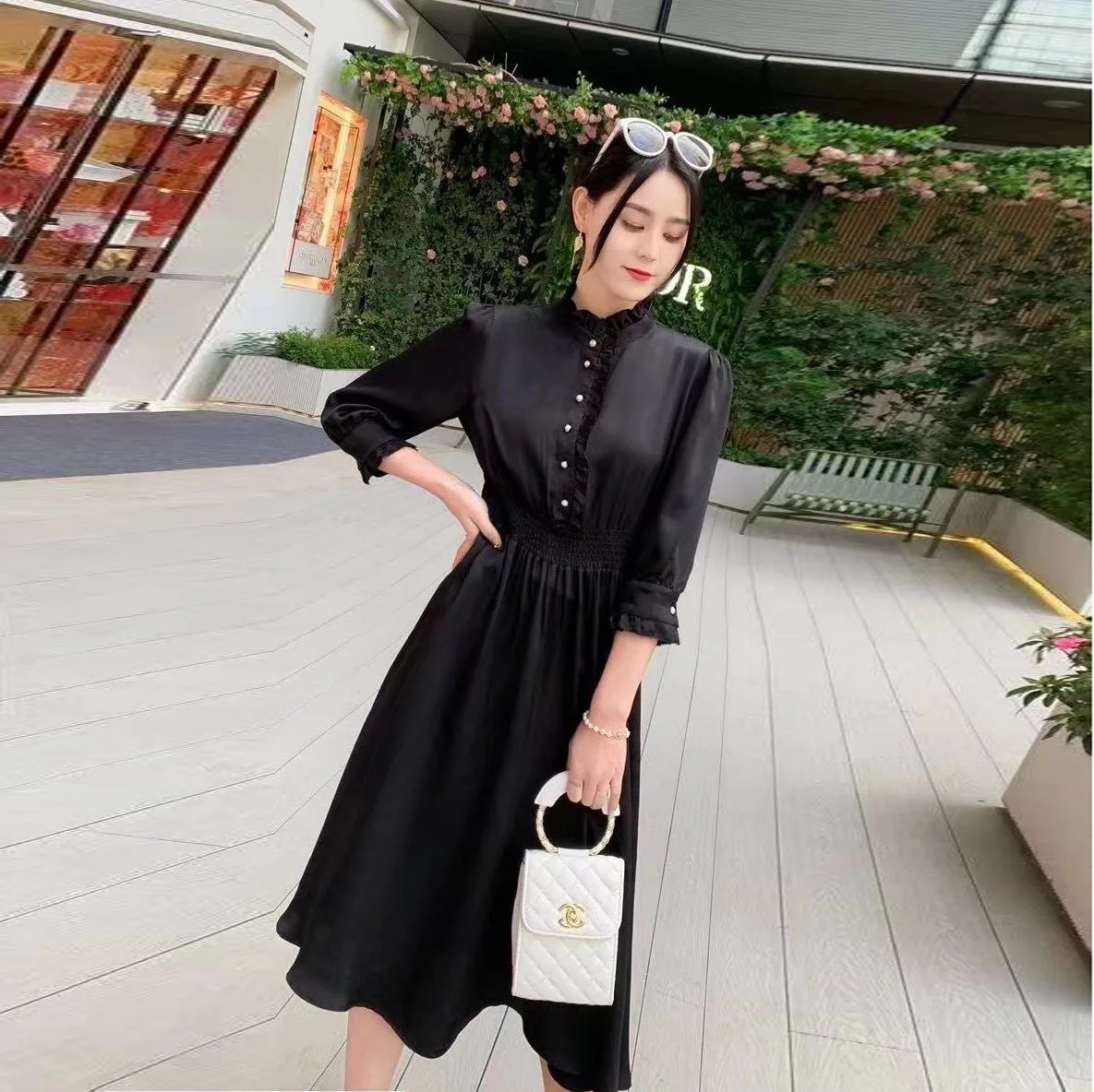 

French dress women's new style in 2021 spring