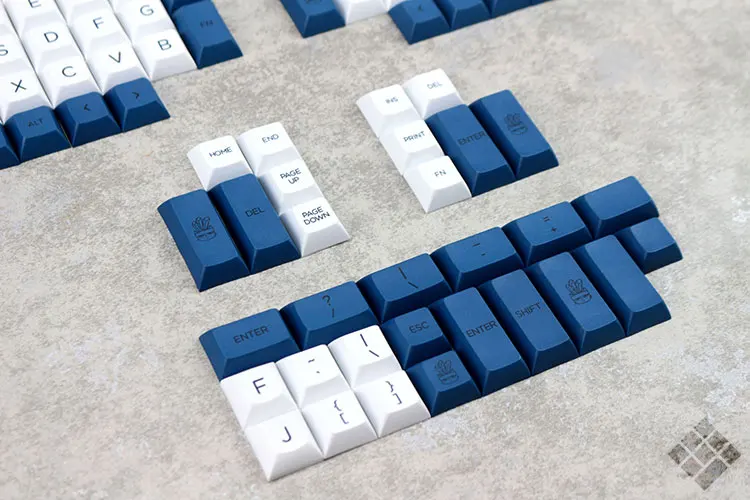 Ergodox keycap DSA height ergo 95 клавиш разделение двух рук клавиатура сублимационный процесс
