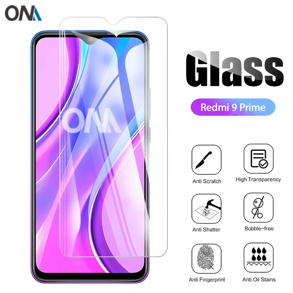 10 шт. закаленное стекло для Xiaomi Mi Redmi 9C Защитное экрана 9H премиум 9 Prime защитная