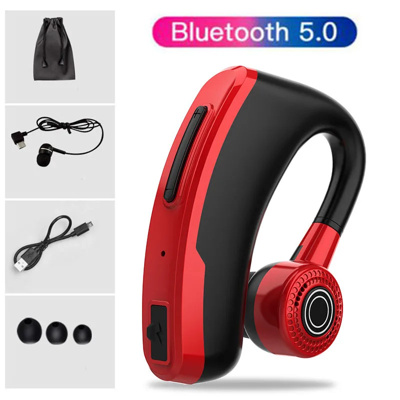 Быстрая зарядка V10 Handsfree бизнес Bluetooth 5 0 наушники микрофон Голосовое управление