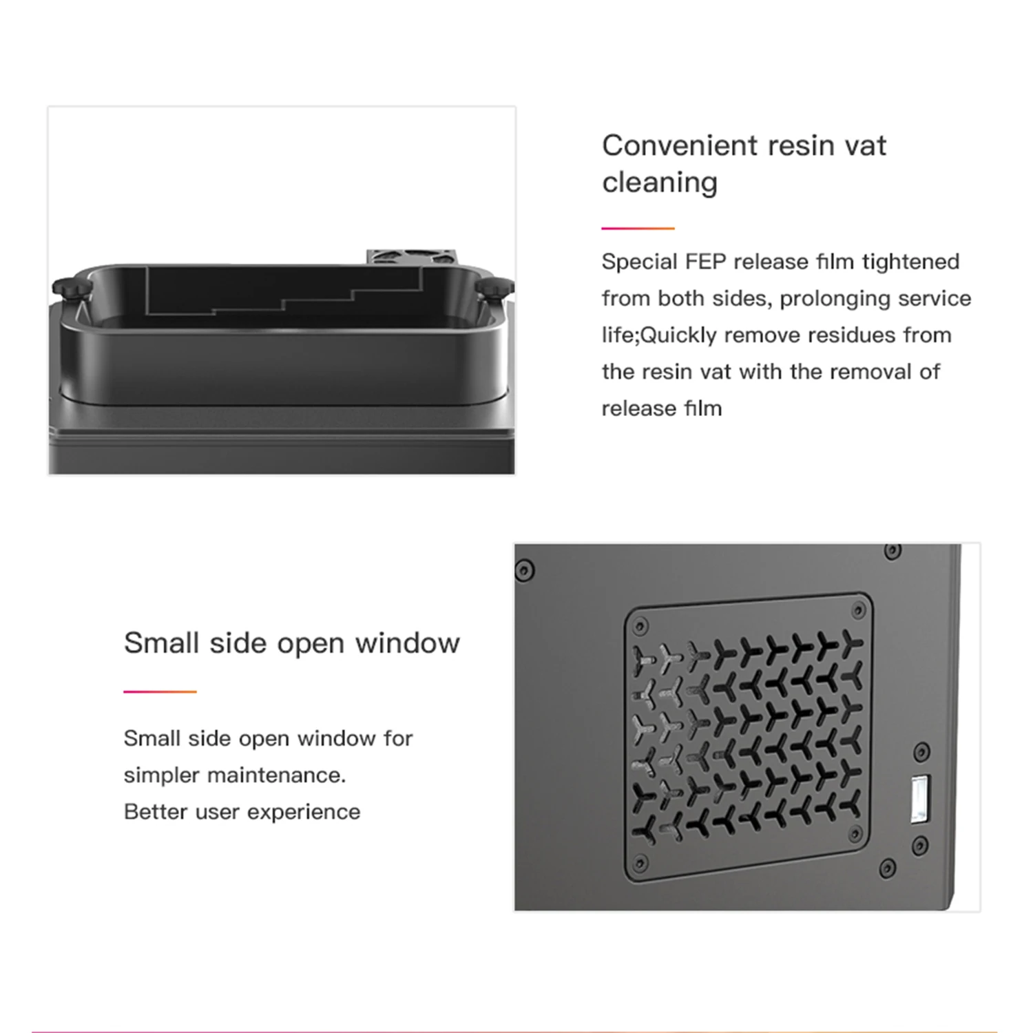 

Creality 3D LD-002R UV Resin 3.5 Inch Touchscreen 3D Printer LCD Photocuring 2K High Resolution LCD Print Air Filtration System