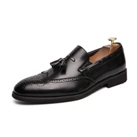 2021 luxury brand fashion soft moccasins men loafers high quality genuine leather tassel shoes mens flats driving big size 48