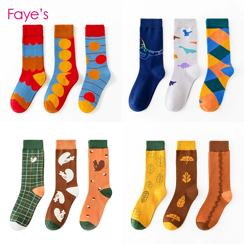 

3 Pairs/Pack Unisex 3-18T Kids Socks Girls and boys Fasion Cotton socks
