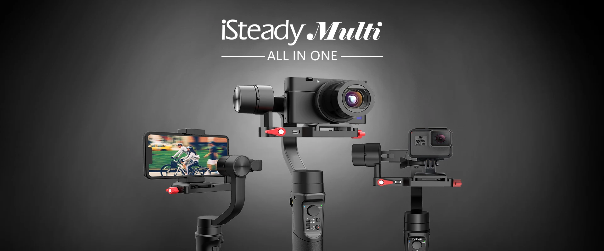 Hohem iSteady мульти 3-осевой ручной шарнирный стабилизатор для камеры Gopro для зеркала Камера Gopro Hero Action смартфон DJI Osmo PK Zhiyun Crane M2