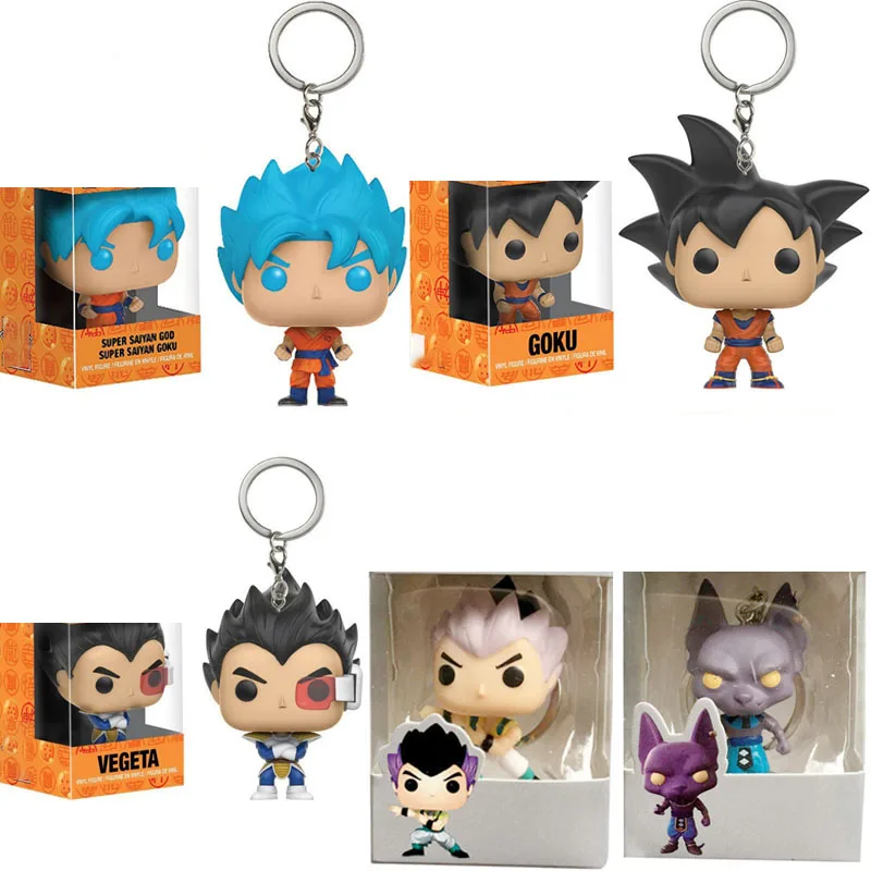 Новинка экшн фигурка FUNKO из драконического жемчуга Вегета Super Saiyan Goku Gotenks Beerus