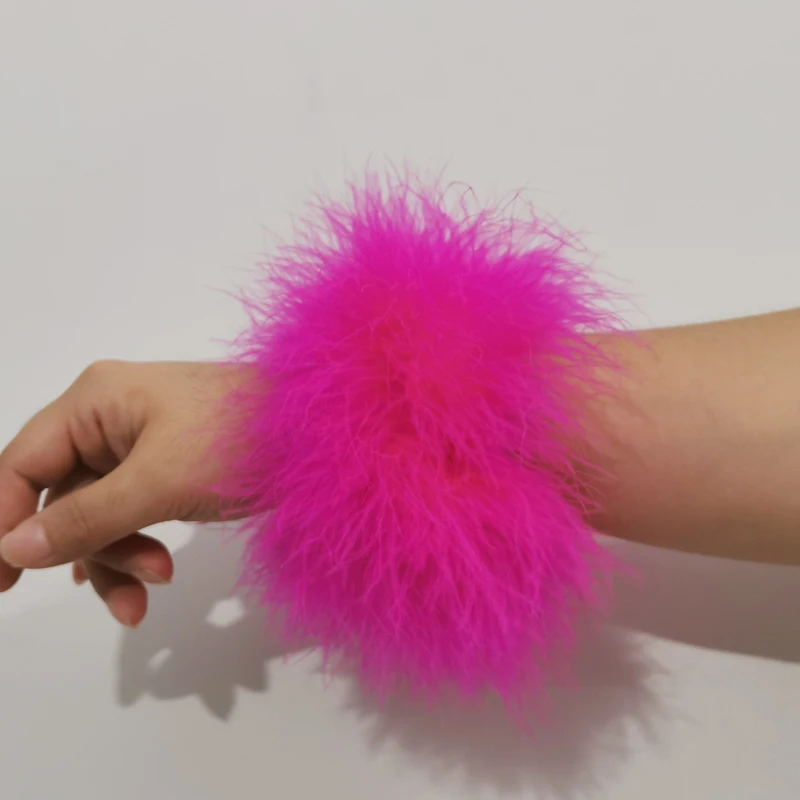 2 шт. женские браслеты из искусственного меха индейки | Украшения и аксессуары