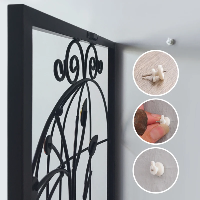 Птица цветок железная клетка Настенная роспись креативная домашняя мебель