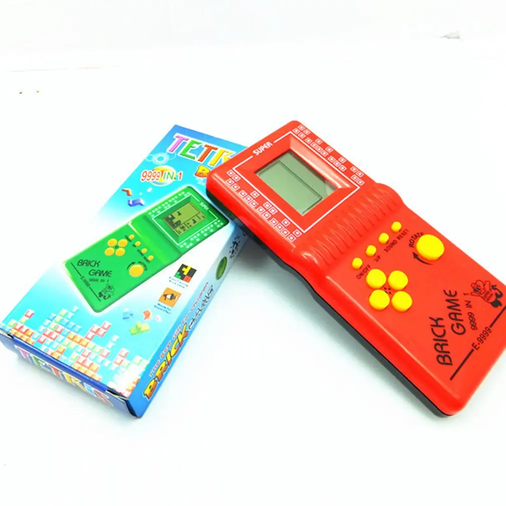 Портативный тетрис Ручной игровой плеер LCD электронные игровые игрушки
