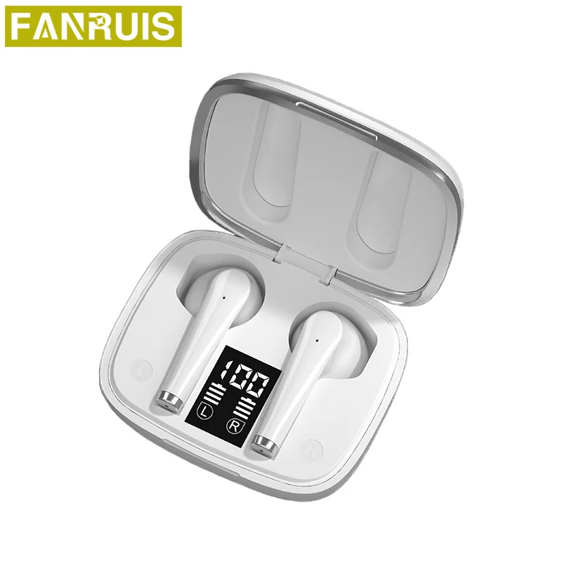 

Hifi Wireless Headphone Charging Box Earphones Bluetooth 5.0 Mini 9D Waterproof Sports Stereo Earbuds Headsets With Microphone