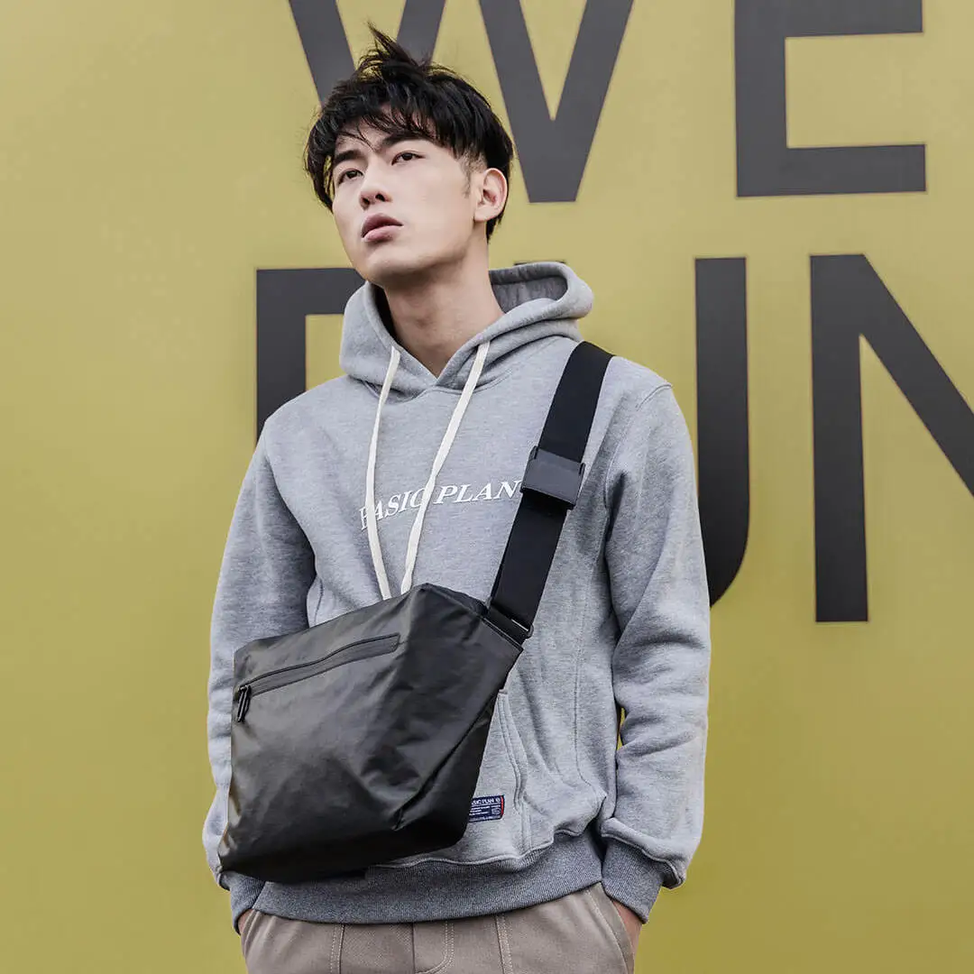 90 забавная Модная функция Мужская и женская сумка-мессенджер 4 уровня