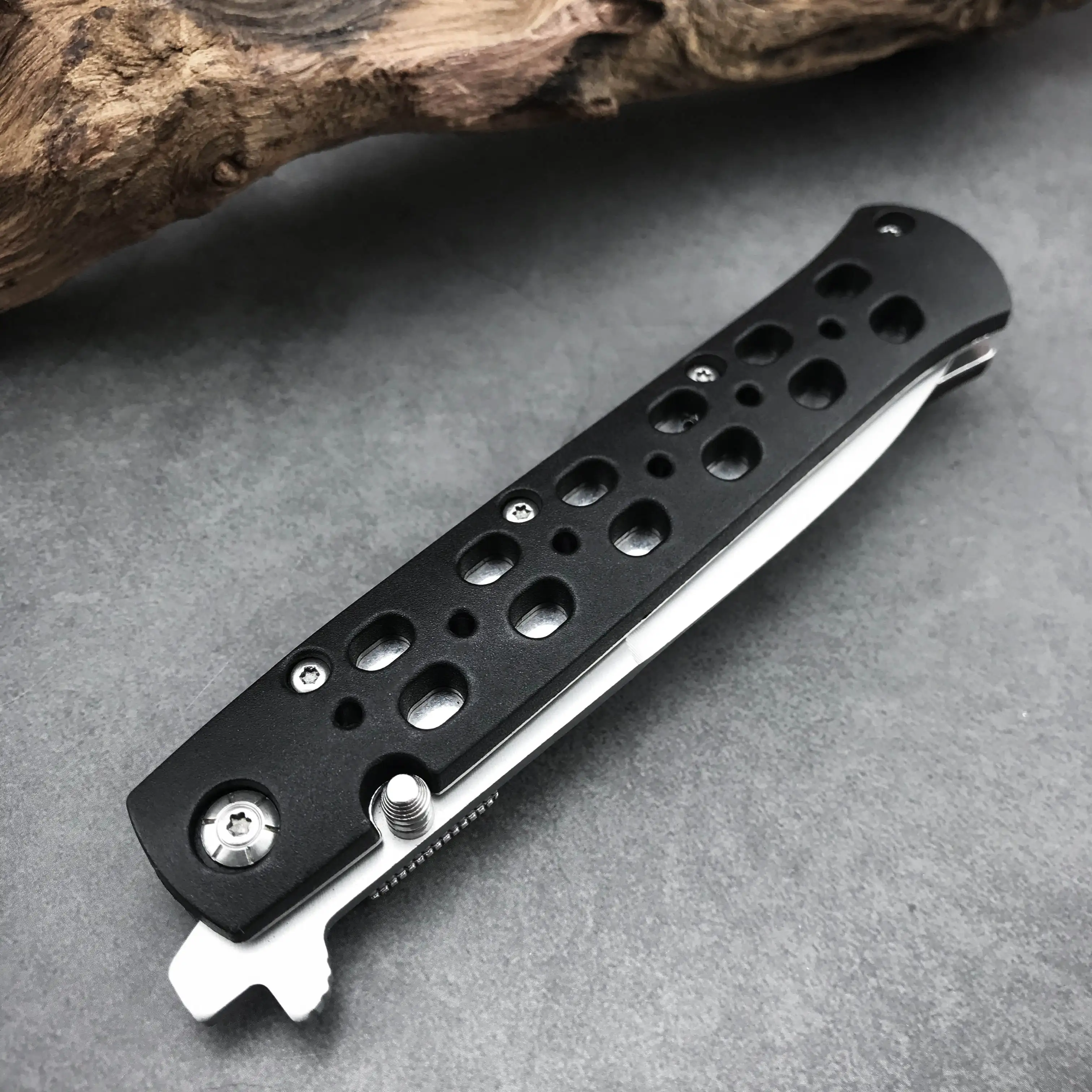 Cold Steel-26S CS26S Ti-Lite Pocket Folding Knife Nylon Handle Outdoor Survival Hunting Camping Tactical Tools Assisted Opening |
