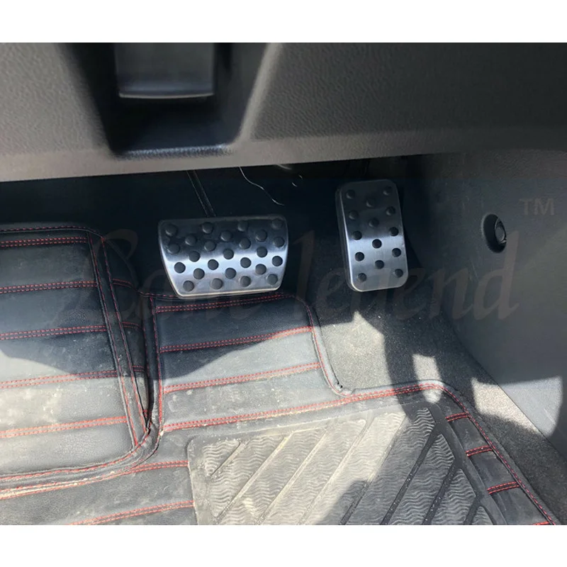 

AT Stainless Steel Car Pedals Auto Pedal Cover for Honda Civic CRV Jade Accord Elysion Odyssey Parts Accessories Plate Pad Cover