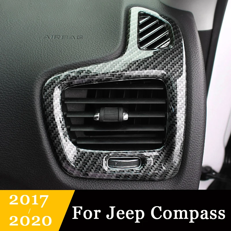 Для Jeep Compass 2017 2018 2019 2020 ABS Внутренняя Крышка вентиляционного отверстия автомобиля