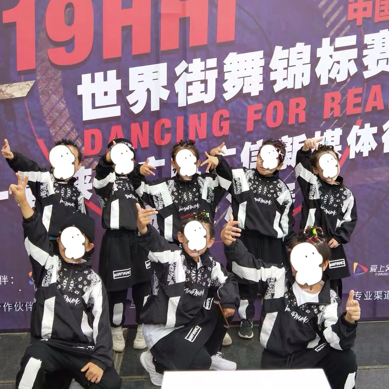 Детская одежда в стиле хип хоп костюм для танцев под джаз костюмы мальчиков