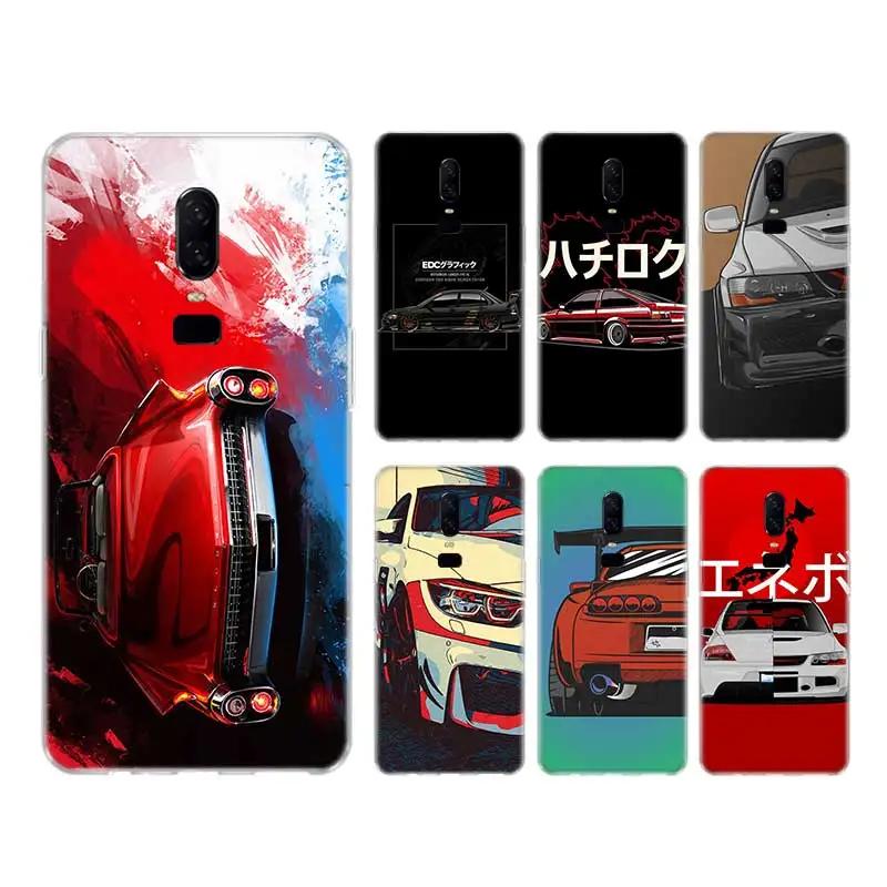 

Japan JDM Sports Car Case For Xiaomi Poco X3 NFC M3 Shockproof Cover For Xiaomi Poco X3 Pro F1 New Coque Shell