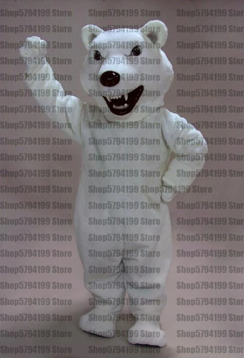 Фото Костюм-талисман Белый медведь на заказ | Тематическая одежда и униформа