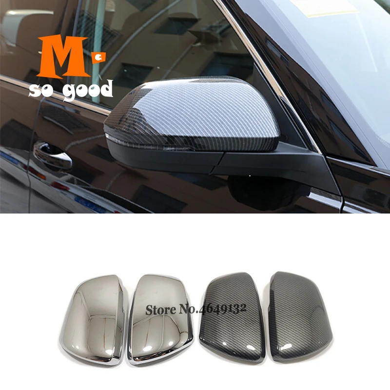 

2017 2018 For VW Volkswagen for Teramont Atlas ABS Car Side Door Rearview Turning Mirror Cover Trim Styling Accessories Sticker