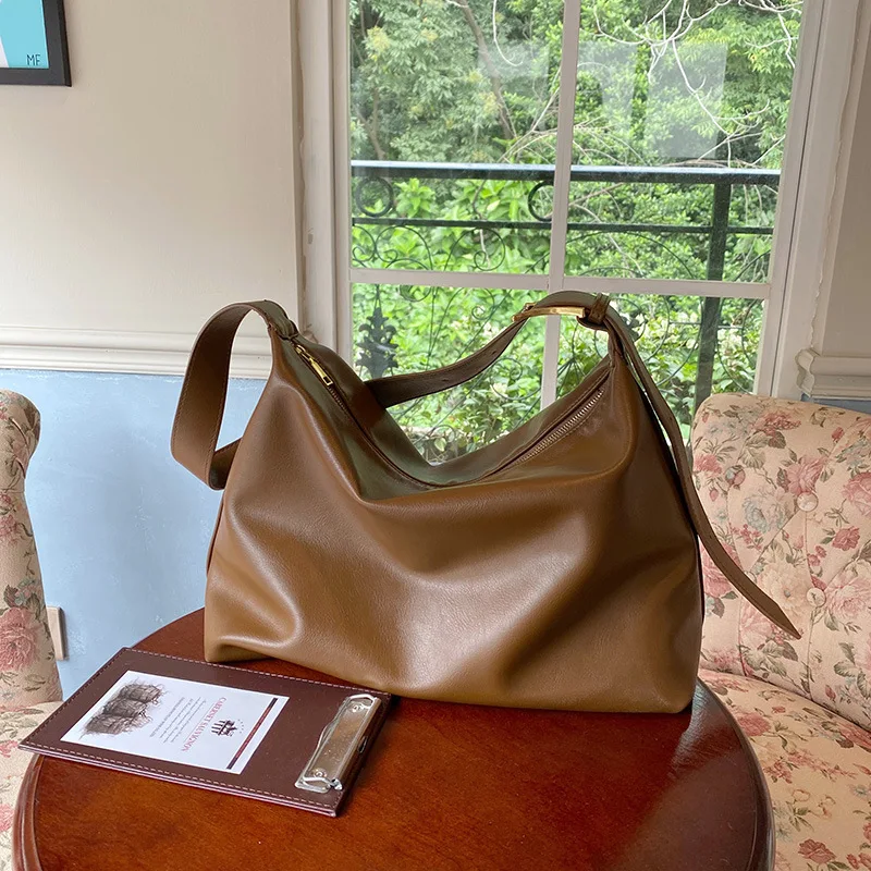 

Very simple style single shoulder bag big bag 2021 new bag women's large capacity messenger bag