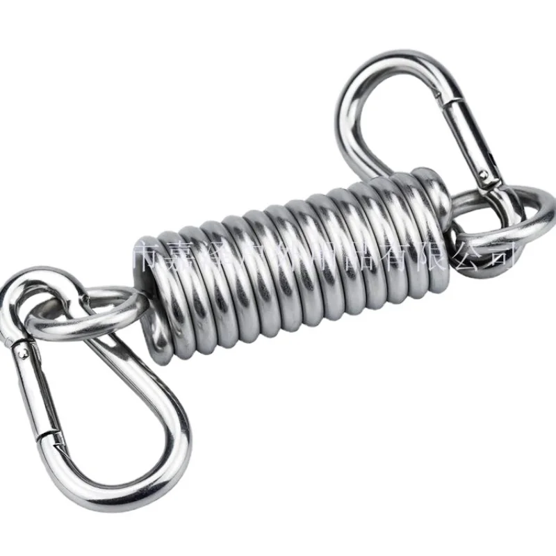 

1PC Hammock Chair Hanging Swing Spring 250KG Heavy Duty Load-Bearing Harness Spring for Sandbags Swings Hammocks