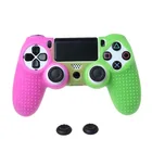 Силиконовый чехол для геймпада PS4, гелевый Чехол для контроллера PS5slimPro Dualshock 4 с 2 колпачками для захвата большими пальцами, аксессуары для Ps4