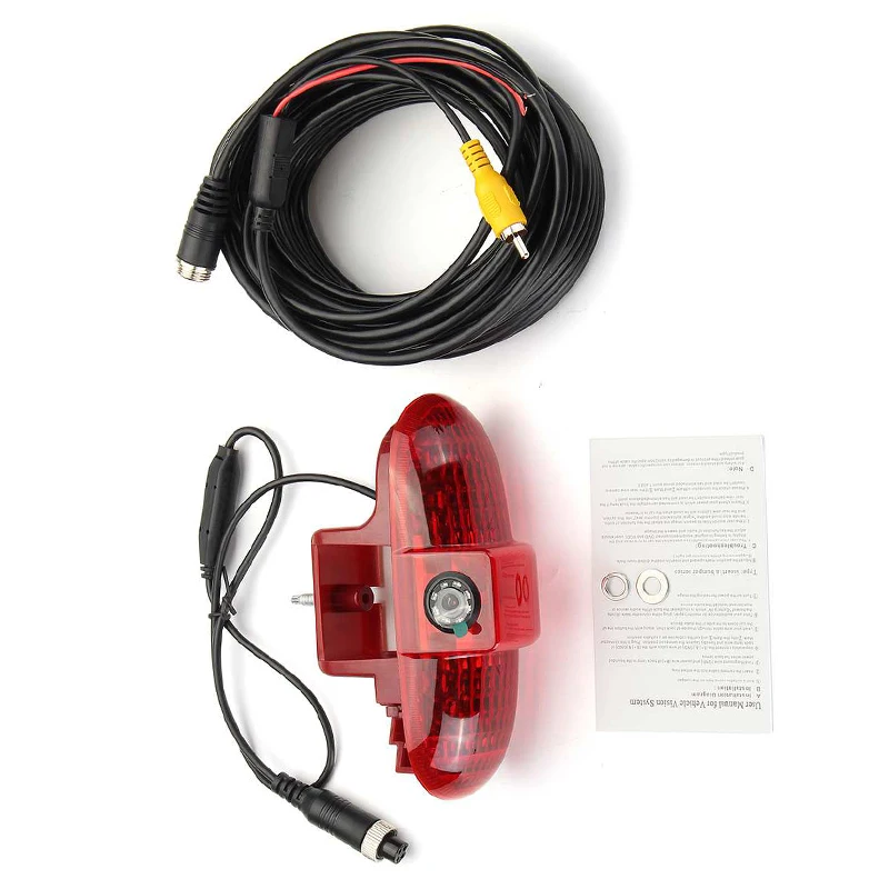 

Car Brake Led Light Lamp Reverse Rear View Backup Parking Night Vision Waterproof Camera For Renault Trafic 2001 - 2014