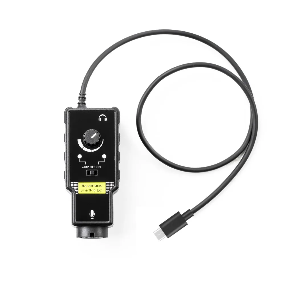 Адаптер для микрофона Saramonic SmartRig UC XLR Pream аудио Rig гитарный интерфейс записи музыки
