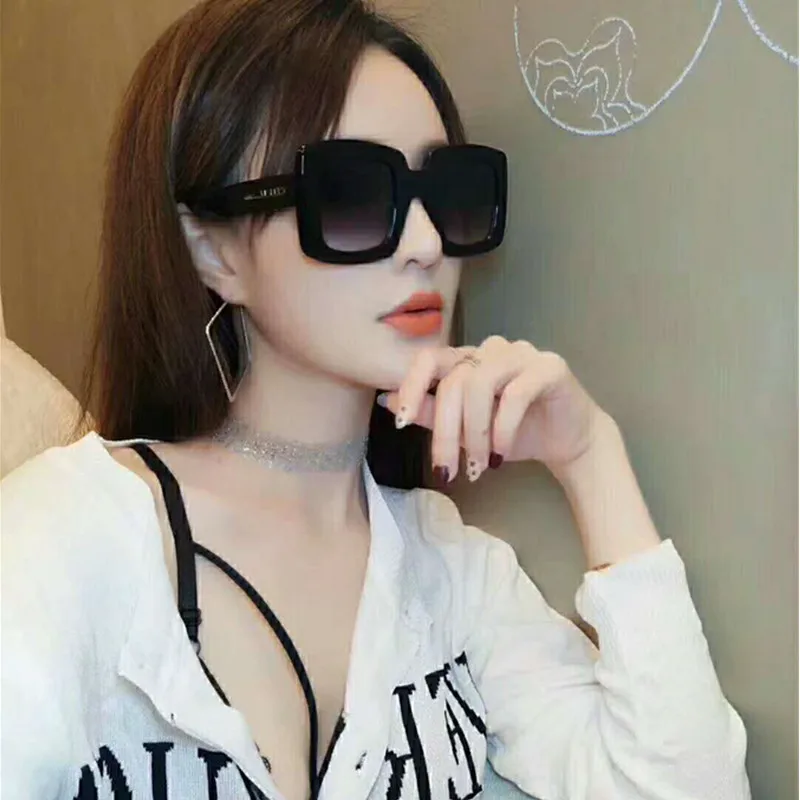 

DCM Newest Oversized Square Sunglasses Women Luxury Brand Designer Ladies Sun Glasses Vintage Shades Eyewear UV400