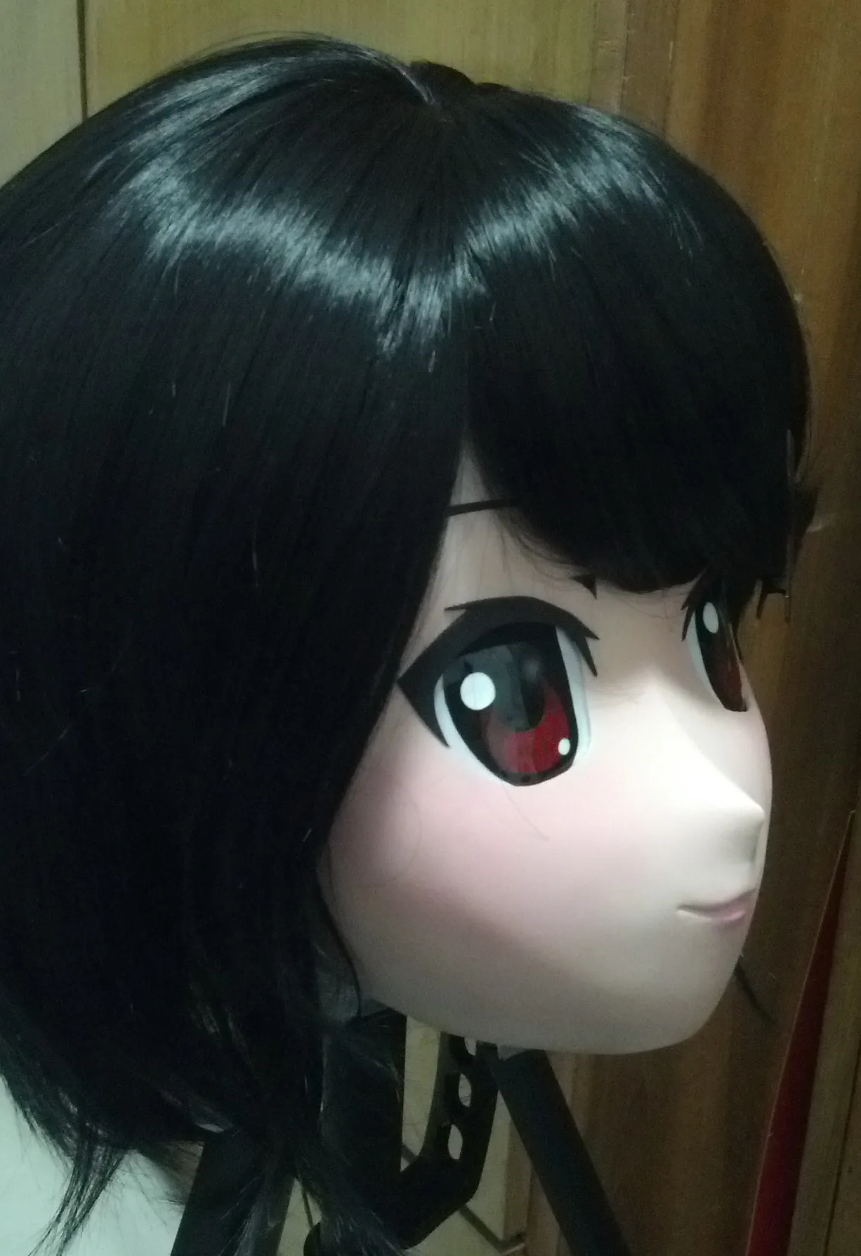 

Handmade Letax Girl Face Kigurumi Mask Cosplay with WIG Kigurumi Japan Anime Crossdresser Can Customized