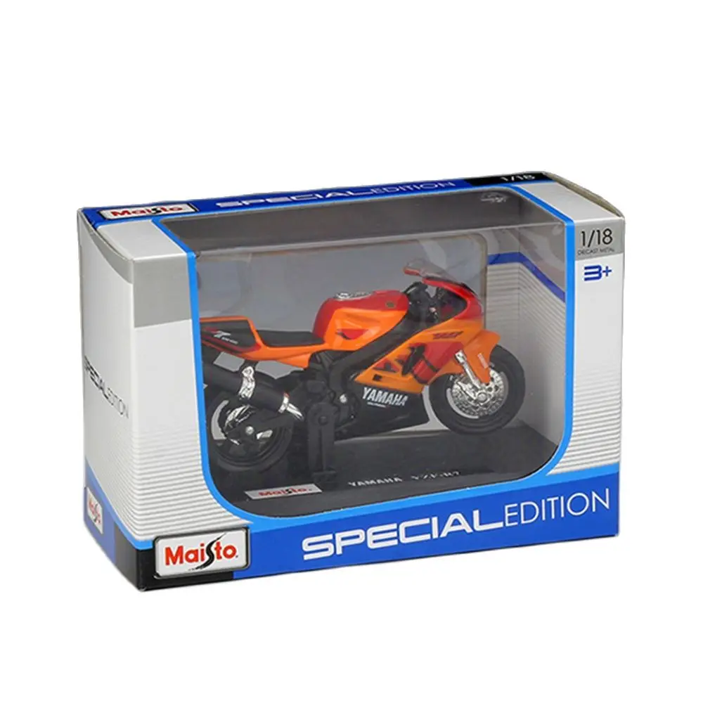 Мотоциклетная модель Maisto 1:18 TRIUMPH Daytona 675 Motogp сувенирная игрушка коллекционная