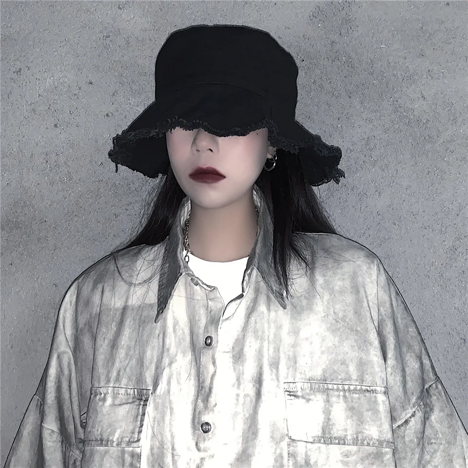 

Unisex Harajuku Bucket Hat Four Gothic Style Seasons Fishing Outdoor Hip Hop Cap Men's Summer for Fisherman Women Bone Caps