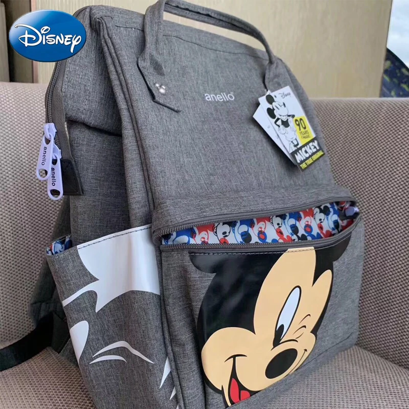 Disney Mickey Mouse Pattern Backpack Multi-function Large Capacity Diaper Bags Waterproof Men Women Shoulder Bag Travel | Мать и ребенок