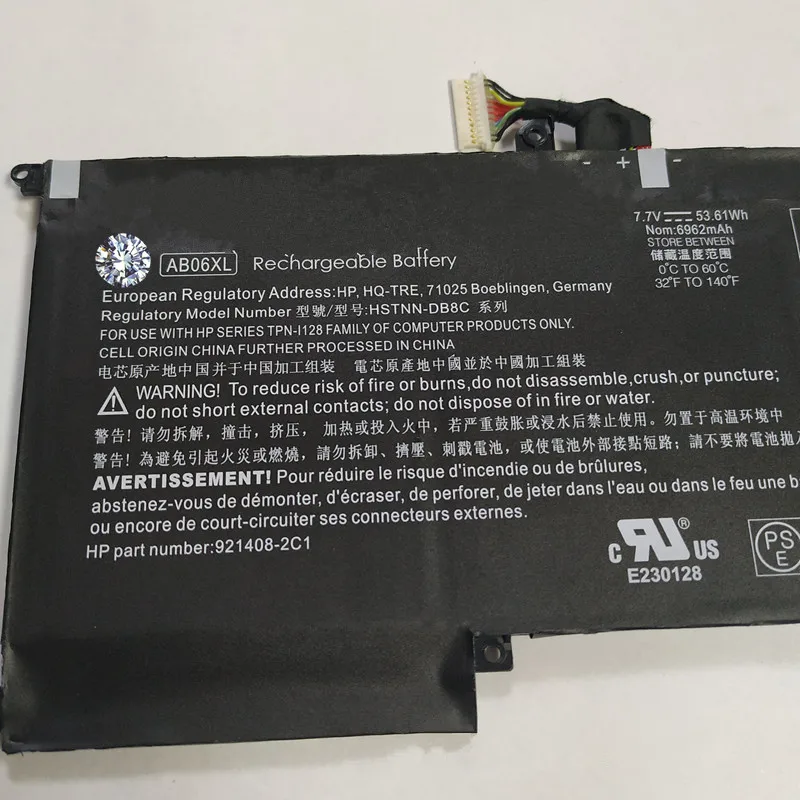 7 V 53.61Wh натуральная AB06XL Батарея для HP ENVY13 AD023TU/AD022TU HSTNN DB8 024TU 025TU TPN I128|Комплекты