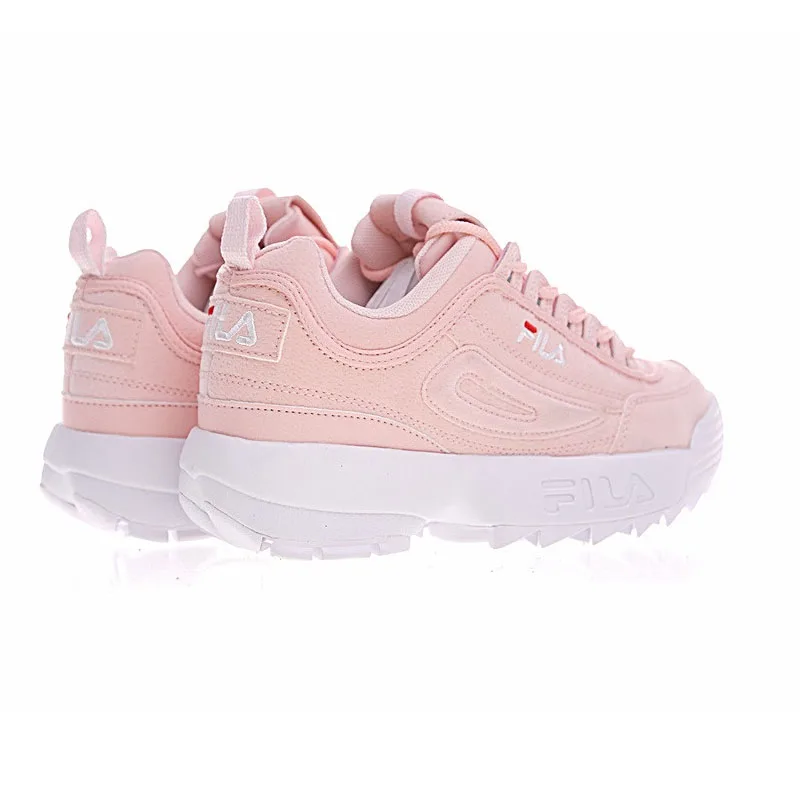 Fila shoes горячая Распродажа FILA disrupii 2 фиолетовая Подлинная женская обувь для бега