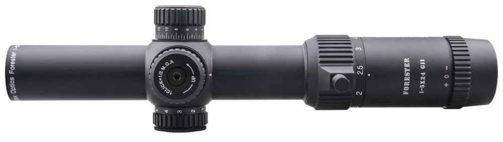 Векторная оптика GenII Forester 1-5x24 Riflescope 30 мм центральная точка с подсветкой подходит AR15. 223 7,62 мм Airgun страйкбол охотничий прицел