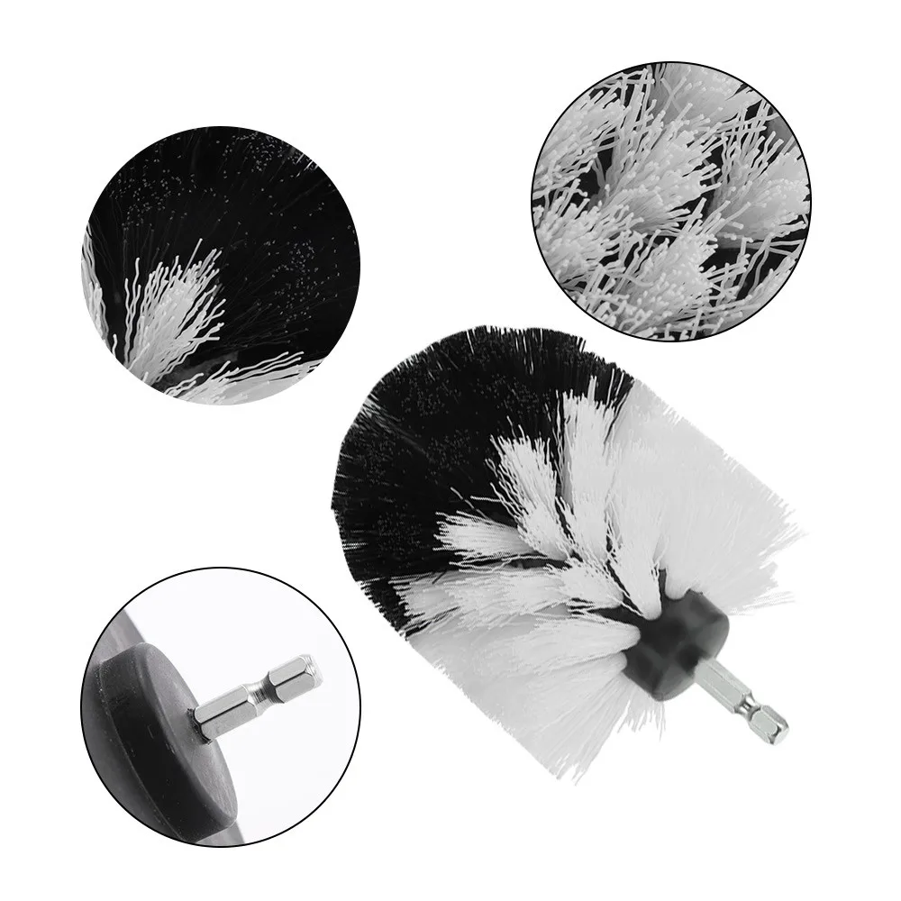 Набор насадок для дрели комбинированный очиститель ванны 3 шт|Чистящие щетки| |