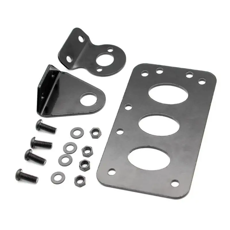 Мотоцикл боковое Крепление номерного знака кронштейн комплект задние фонари для
