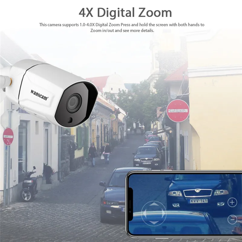 Беспроводная IP камера с функцией ночного видения 1080P HD Wi Fi|Камеры