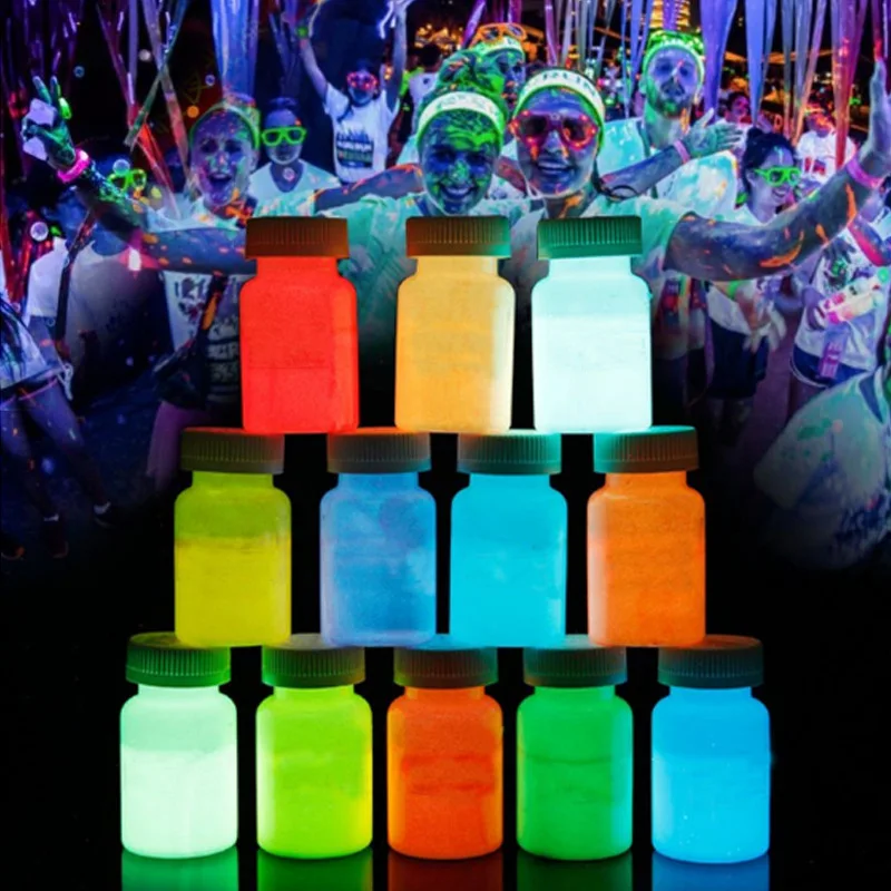 

2022 NEW Bag Neon Long-lasting Noctilucent Sand Glowing In The Dark Sand Powde.Party Decoration DIY Glow In The Dark Tool