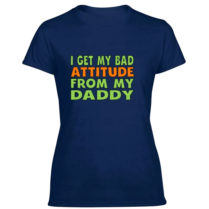 Сумасшедшая я плохое отношение от своего папы Мужская футболка комикс