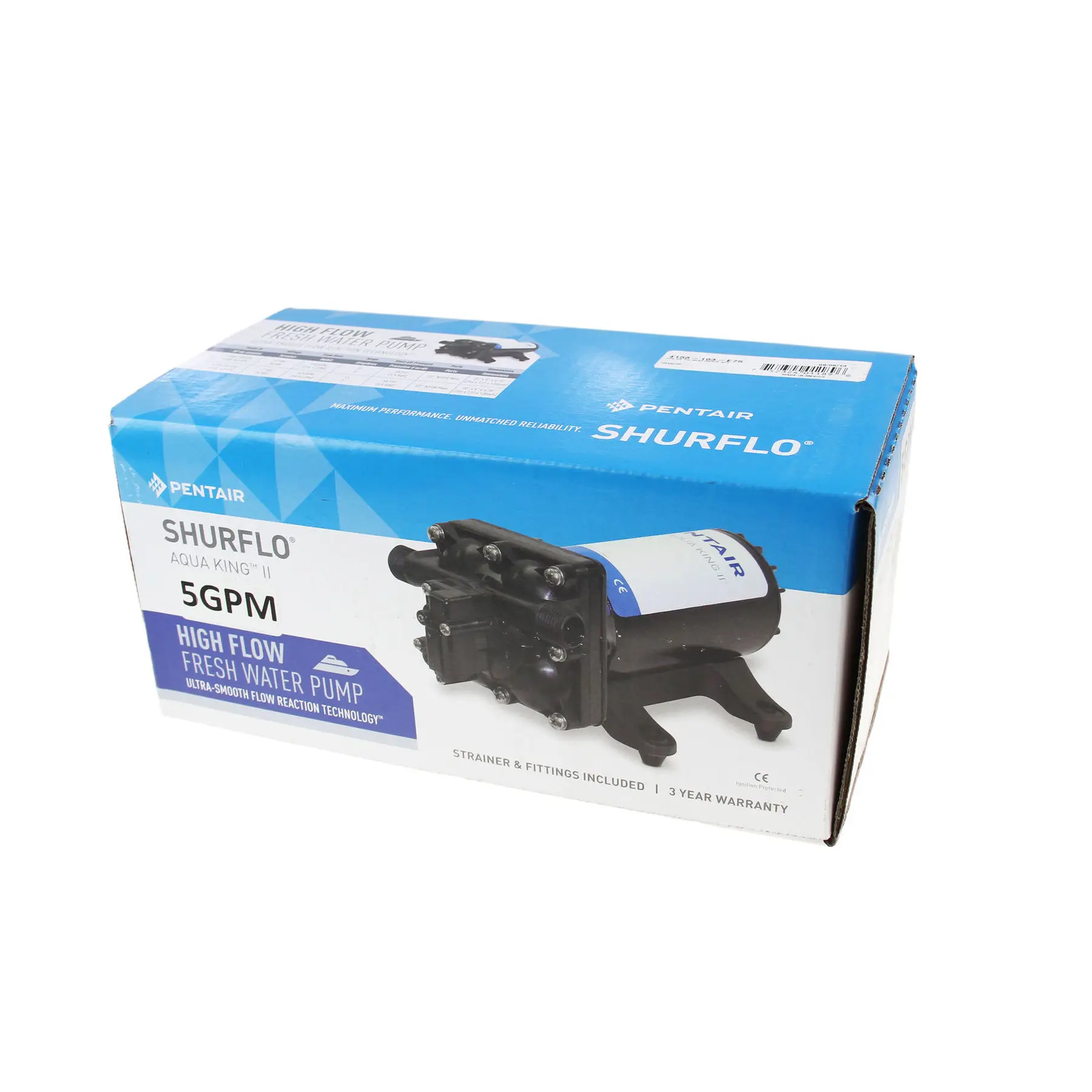 Pump water supply membrane SHURflo AquaKing II Supreme 24 18.9 L/min PSI 3.8 bar) 4158163E75 Automobiles and motorcycles Other vehicle parts