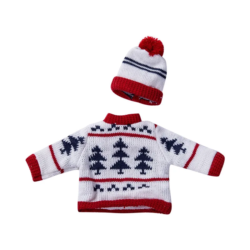 Newest Wine Bottle Covers Wrap Knitted Sweater Hat Christmas Holder Table Decor set Xmas | Дом и сад