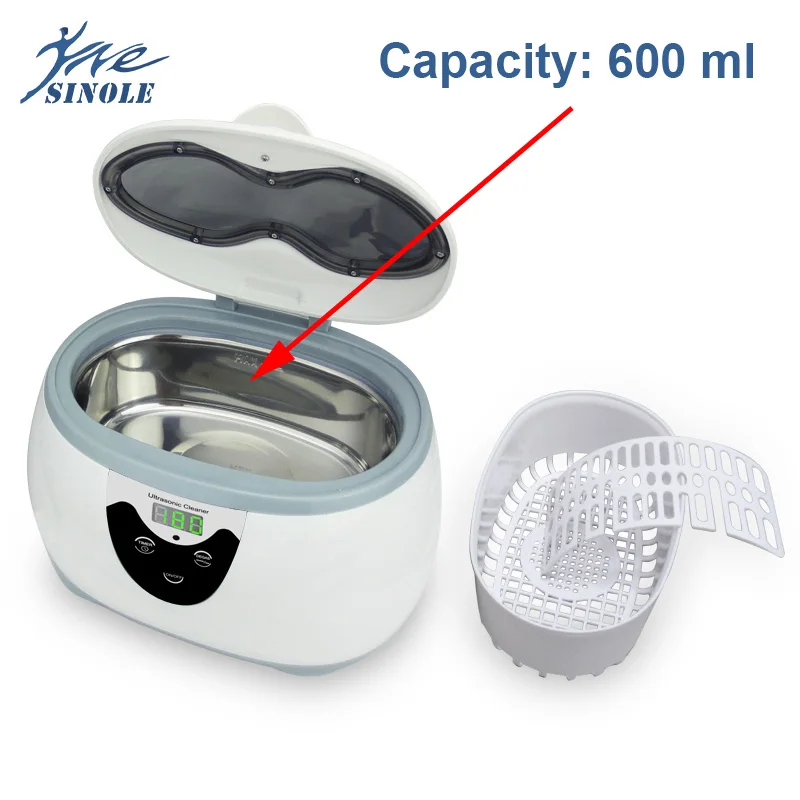 Ультразвуковая ванна для чистки ювелирных изделий 600 мл | Красота и здоровье