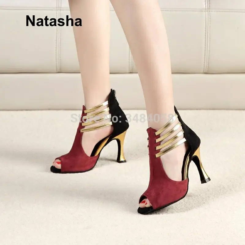 Наташа Новая женская танцевальная обувь для взрослых латинских танцев на