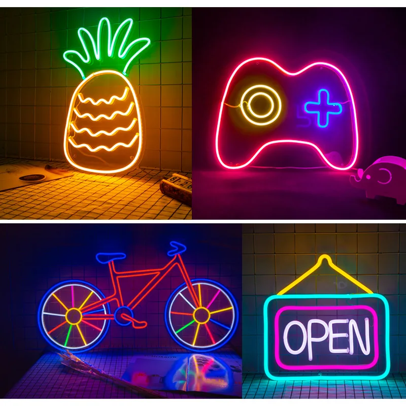 50m 12v 6mm 8mm LED Split Seperate Silicone Neon Strip Embedded S Shape Logo Letter Advertising Sign Flexible | Освещение
