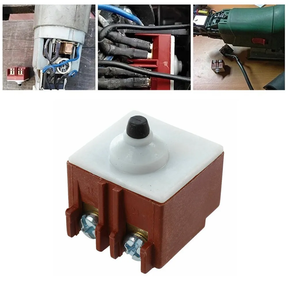 

125V/12A Angle Grinder Switch AC250V 6A Button Switch Angle Grinder DPST