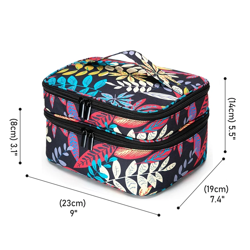 

Essential Oil Carrying Case - Holds 30 Bottles Double-Layer Organizer for Essential Oil and Accessories, (Bag Only)