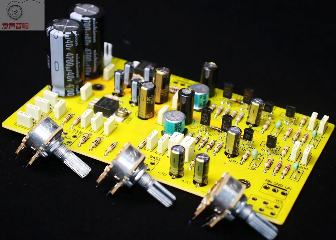 ZEROZONE DIY полностью разделенный HIFI Tone набор предусилителя Base на UK NAD